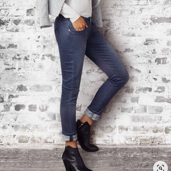 cabi Slim Boyfriend Jean, Style #3191, Gray, 6, EUC - Picture 3 of 11